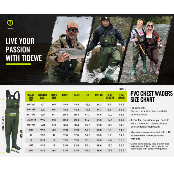 TRAJE DE VADEO BOOTFOOT BCW-M9